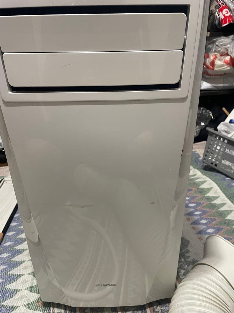 冷風機 ホワイト 排気ダクト付き