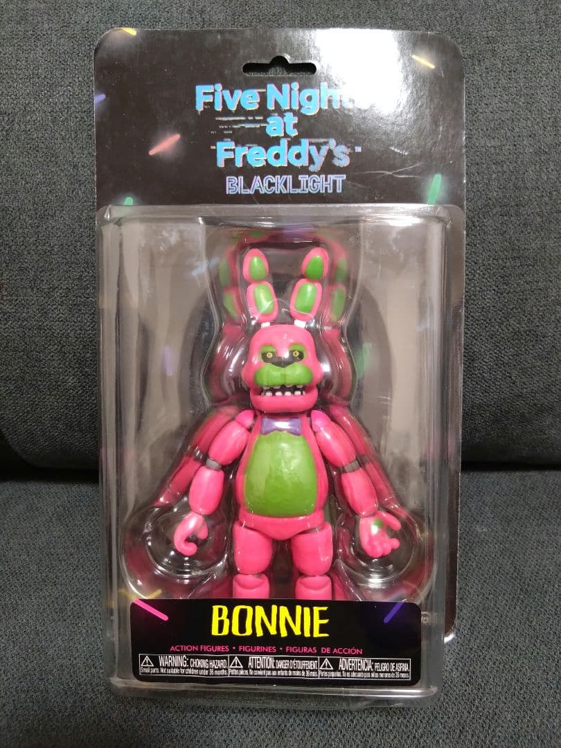 ファイブナイツアットフレディーズ ブラックライト フィギュアセット