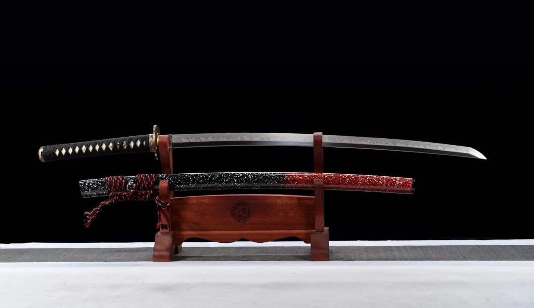 竜爪紋研磨【ハス打刀】 武具　刀装具　日本刀　模造刀 居合刀