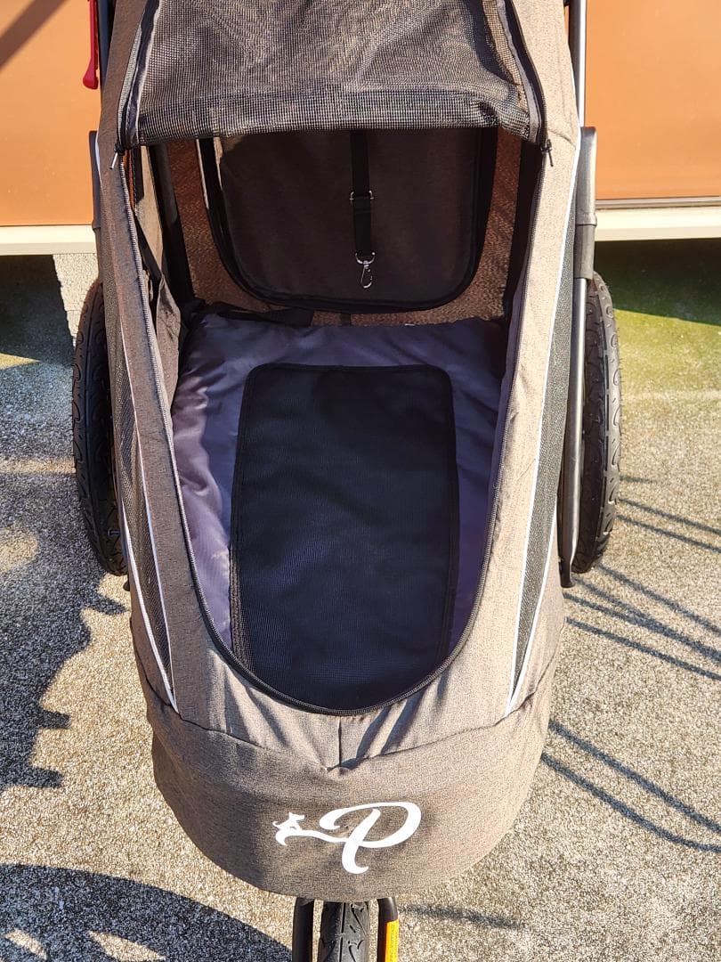 Petique ペティークブリーズ ジョガー グリーン ペット 大型ペットカート