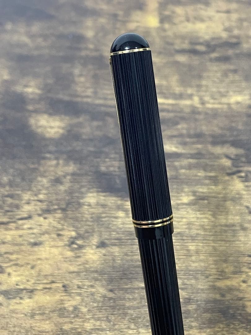 試筆のみ　初代　ジャスタス　14金　万年筆　細字　パイロット　嵌合式　備品付き