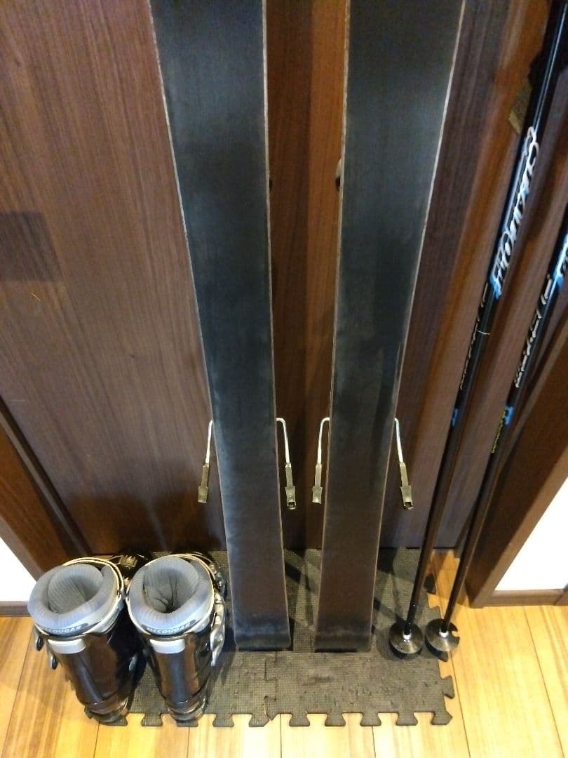 お買い得品‼️KAZAMA/学生・男女兼用/スキーセット/メンテ・WAX済み✔