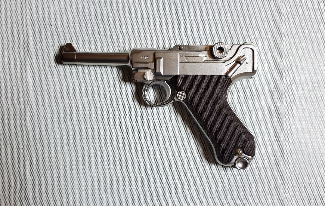 レア　東京マルイ　ルガー　P08　カスタム　改修品　ダークウッドカラー　10禁