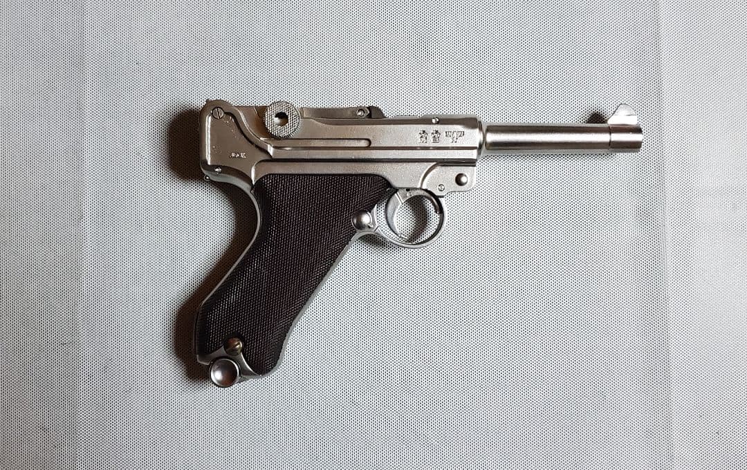 レア　東京マルイ　ルガー　P08　カスタム　改修品　ダークウッドカラー　10禁