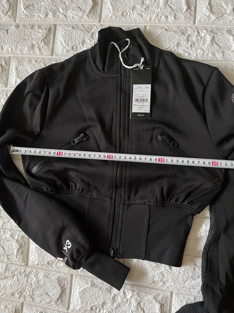 新品未使用ローランギャロスadidasY-3 ブラック クロップドジャケット