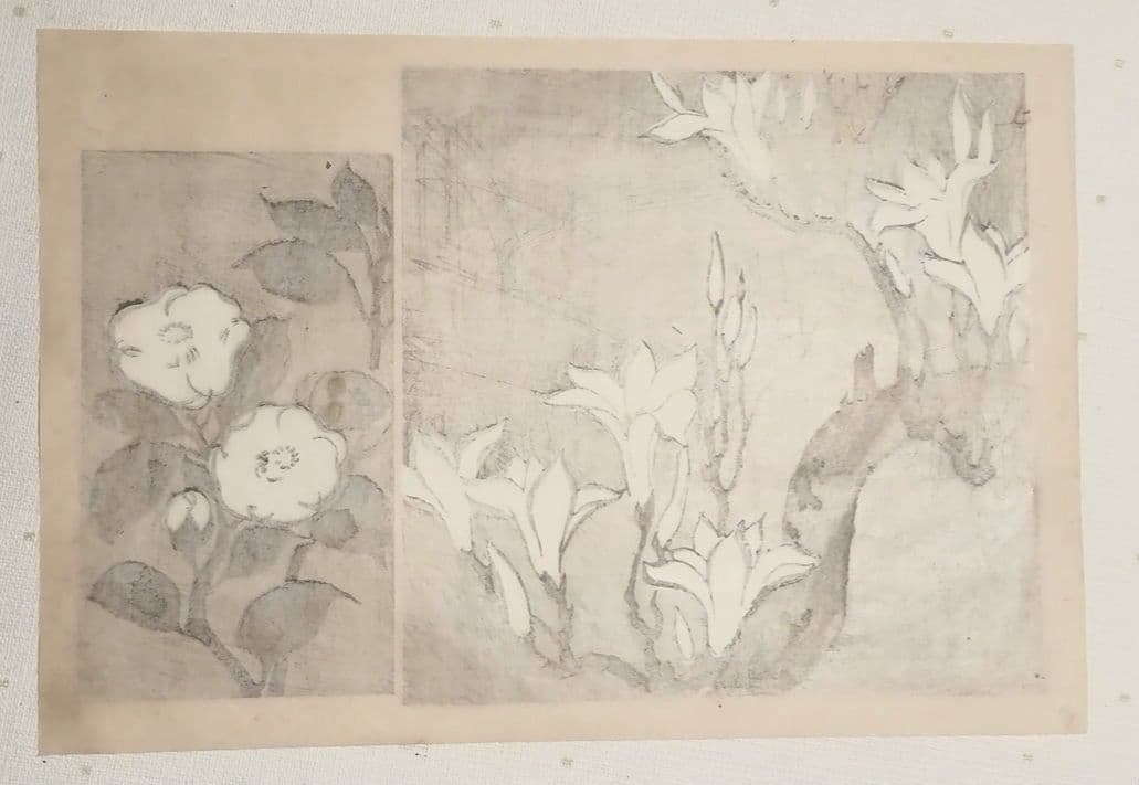 琳派図案版画（色摺版画)作者不詳、明治後期～昭和初期出版