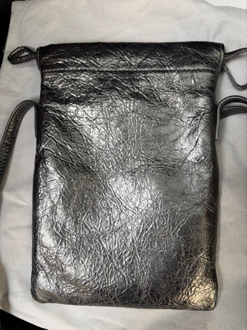 【本日最終日】BALENCIAGA フォンホルダー　ブラック ショルダーバッグ