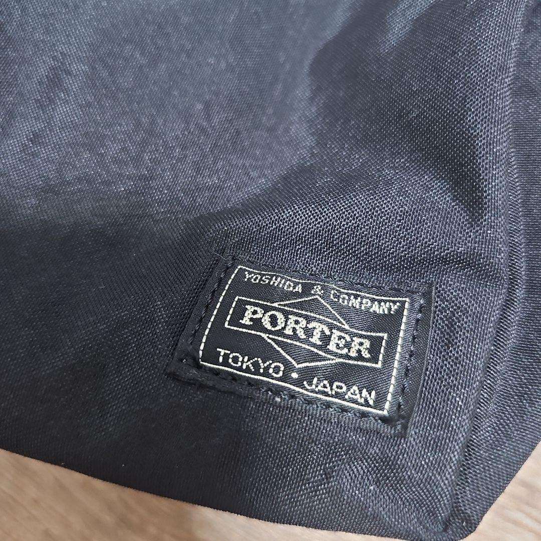 【未使用】PORTER　吉田カバン　ブラックショルダーバッグ