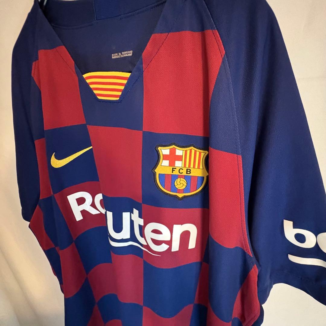 18/19 NIKE バルセロナ　ゲームシャツ　ユニフォーム　メッシ　　L