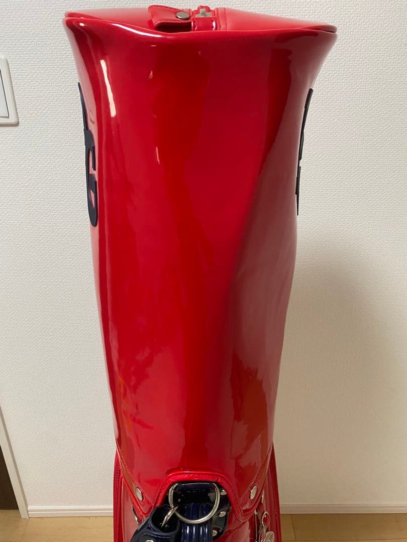 パーリーゲイツ　キャディ バッグ　　トーナメントモデル　赤　レッド　ツアー