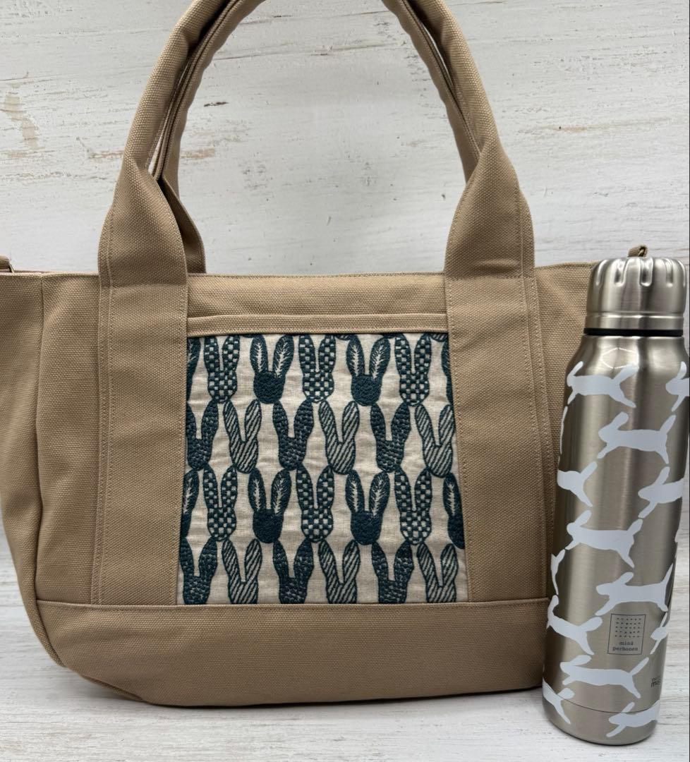 ミナペルホネン ハンドメイドバッグ うふふ♡トート