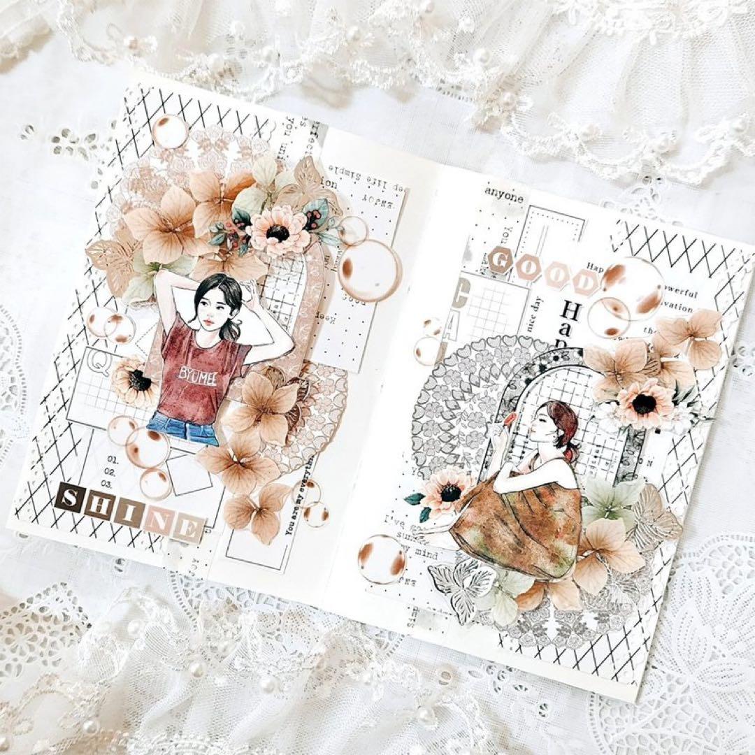 コラージュ素材　紙もの　素材紙　【2020】