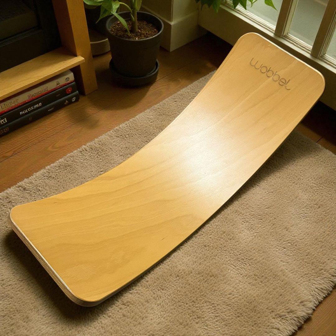 ウォーベル Wobbel 木製 バランスボード フェルト付き