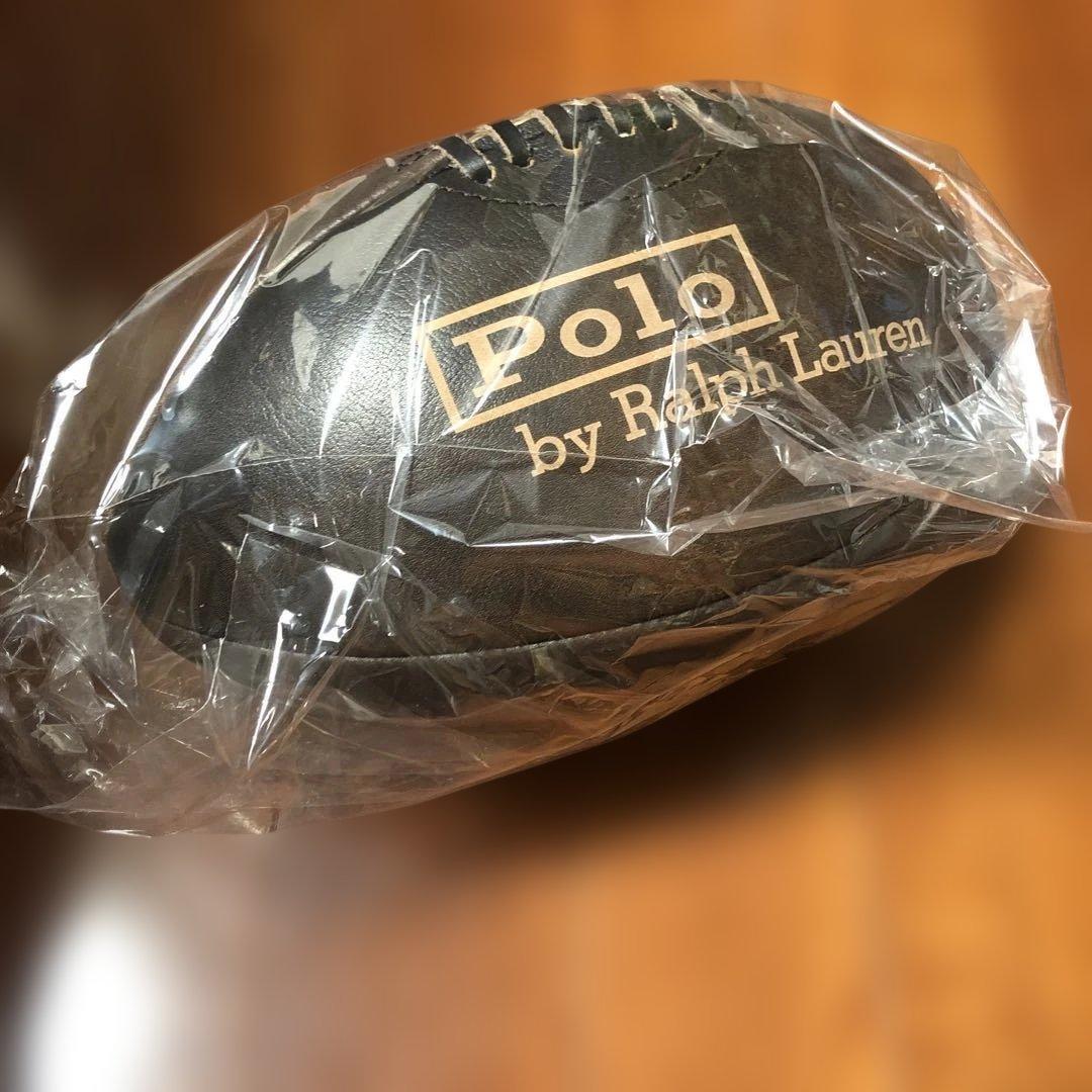 新品Poloラルフローレン 非売品ブラックラグビーボール 2025限定ノベルティ
