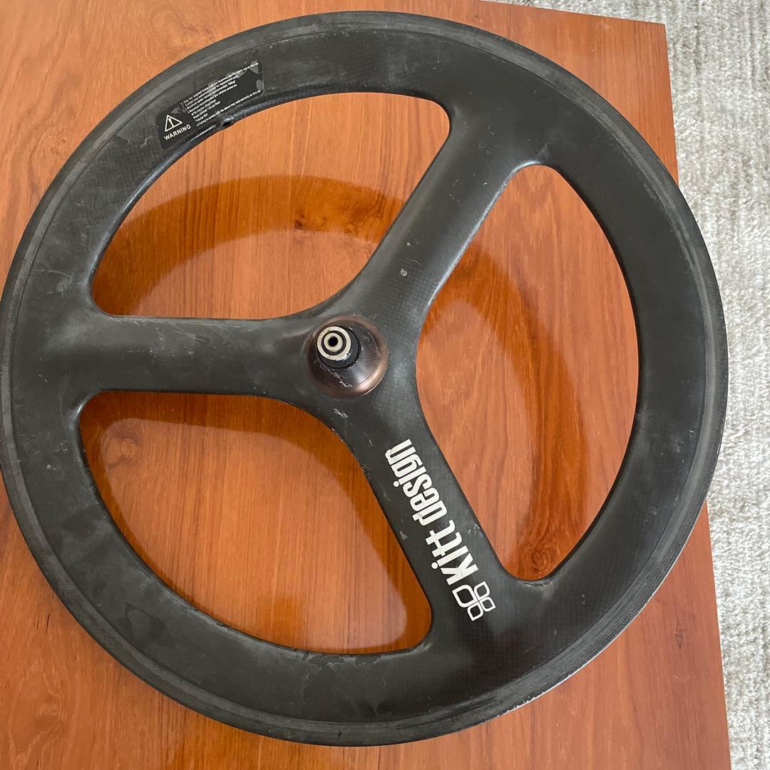 kitt design バトンホイール　 451 前輪後輪　カーボン　ジャンク