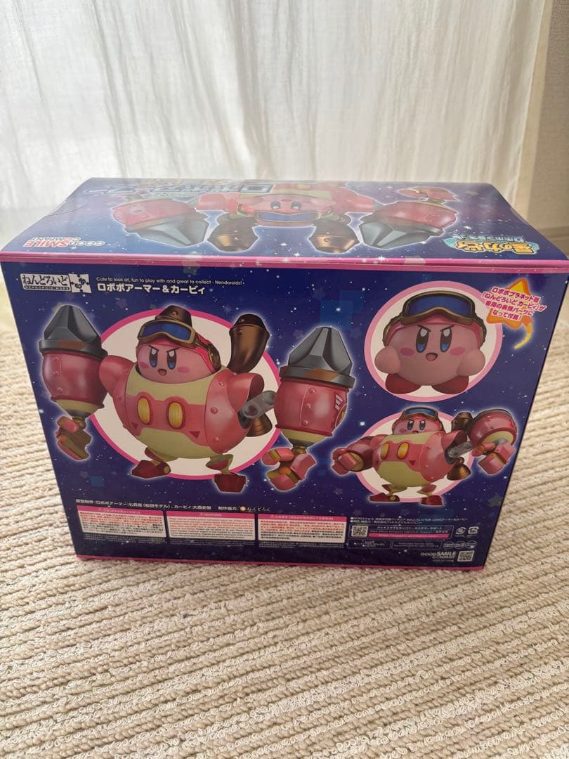 【新品未使用】ねんどろいどもあ ロボボアーマー & カービィねんどろいど