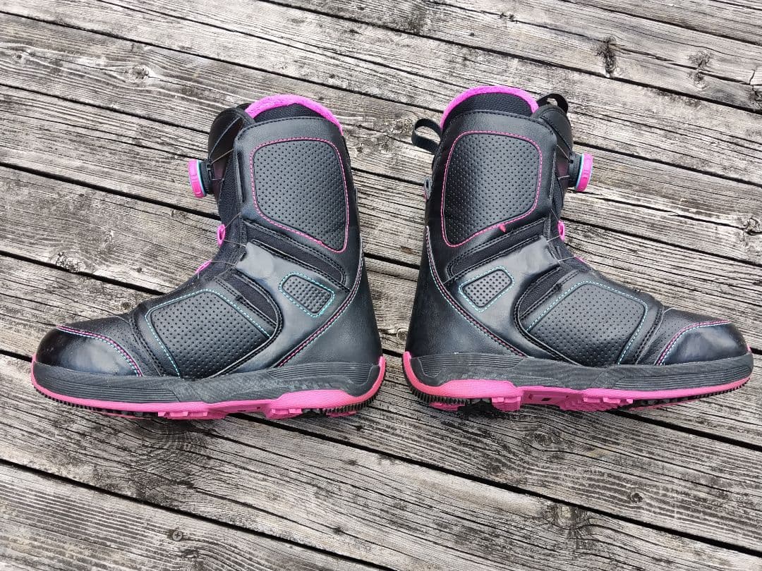 スノーボード3点セット 眞空雪板等 147 サロモンビン BOAブーツ 24.5