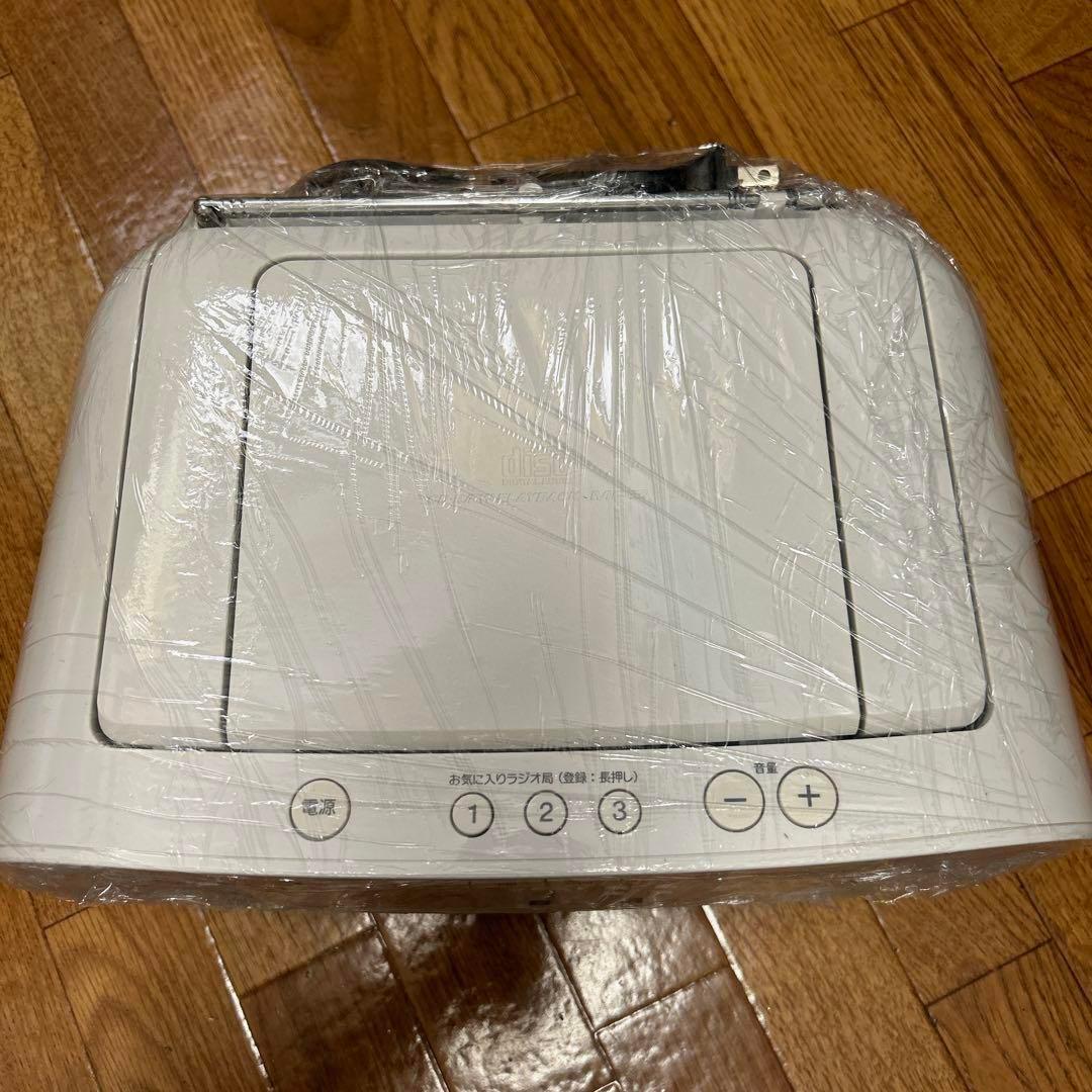 ソニー AUX CDラジオ ZS-S40 FM AM ホワイト CDデッキ