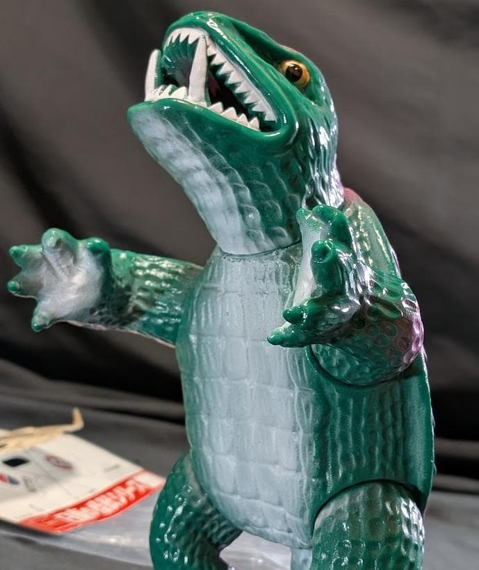 昭和ガメラ（日東復刻・マルサン）ヘッダー・外袋付 ソフビフィギュア