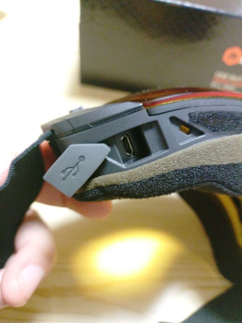 ABOM HEET 電熱線ゴーグル 充電式 アジアンフィット 曇らない