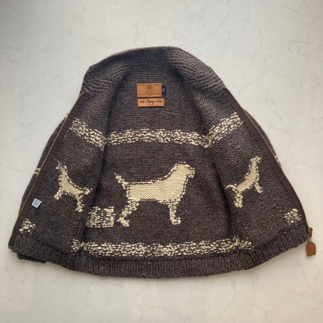 ラブラドールレトリバー×カナディアンセーター カウチンセーター