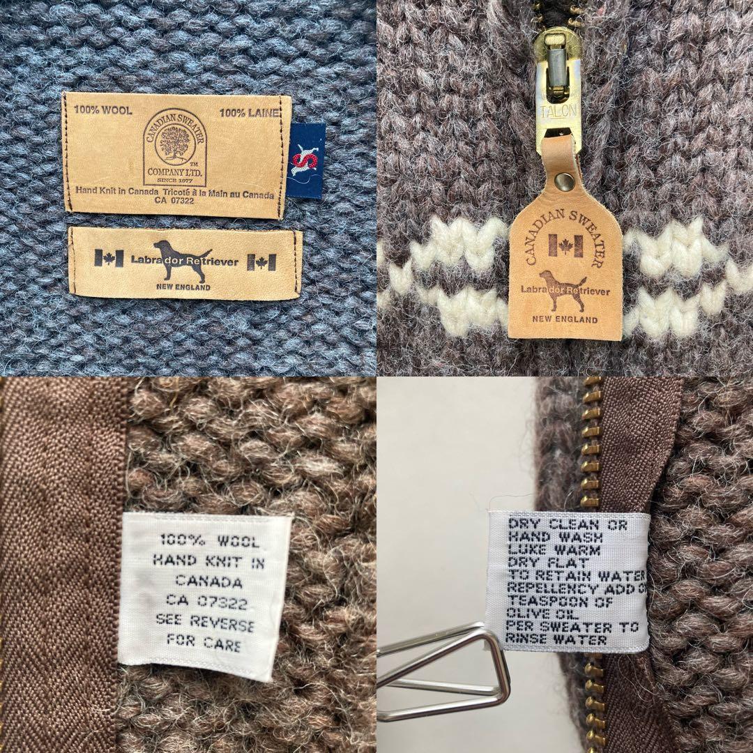 ラブラドールレトリバー×カナディアンセーター カウチンセーター