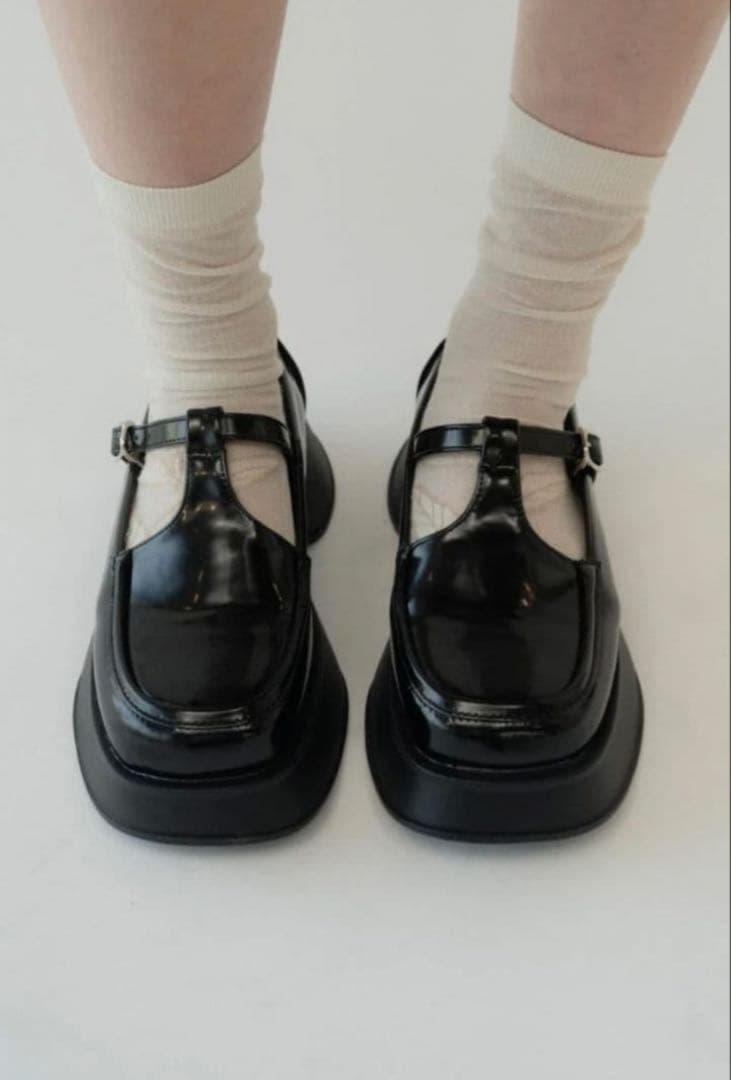 Knuth Marf platform loafers ブラック 24cm