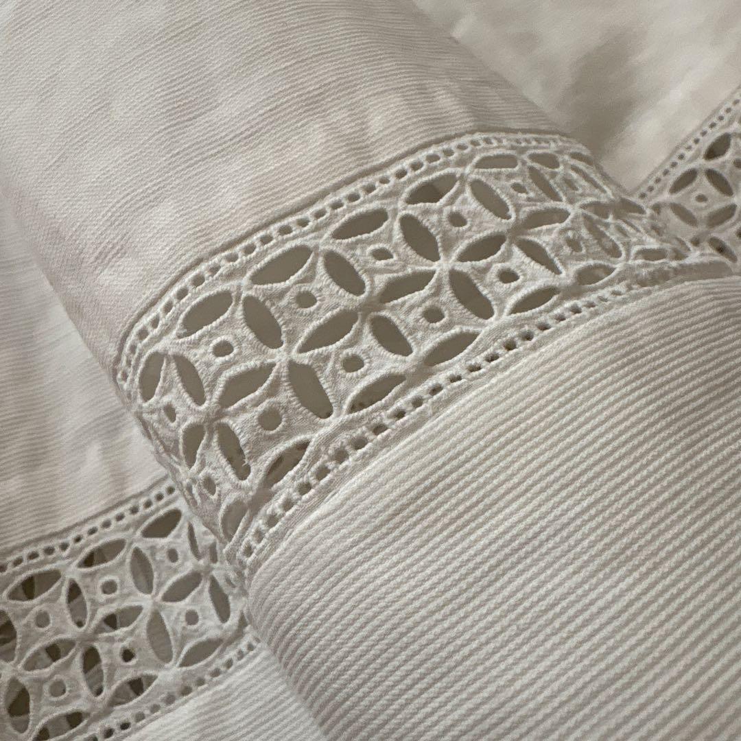 フランス　アンティーク　ベビードレス　ベビーケープ　ベビーコート　ドールドレス