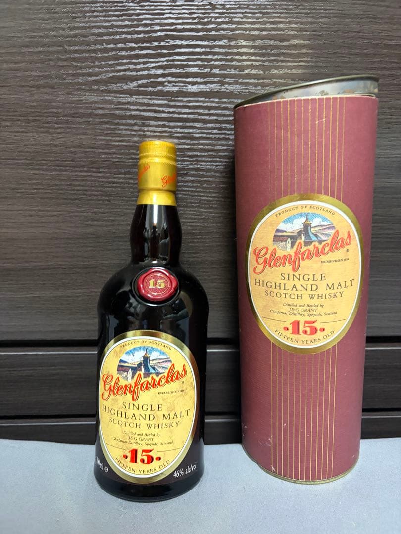 Glenfarclas 15年 シングルモルトウイスキー 古酒