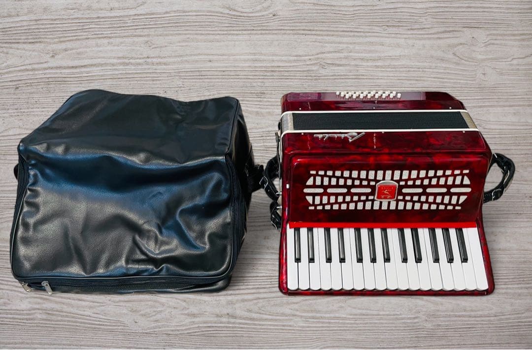 Baile バイレ アコーディオン 30鍵盤 24ベース ケース付