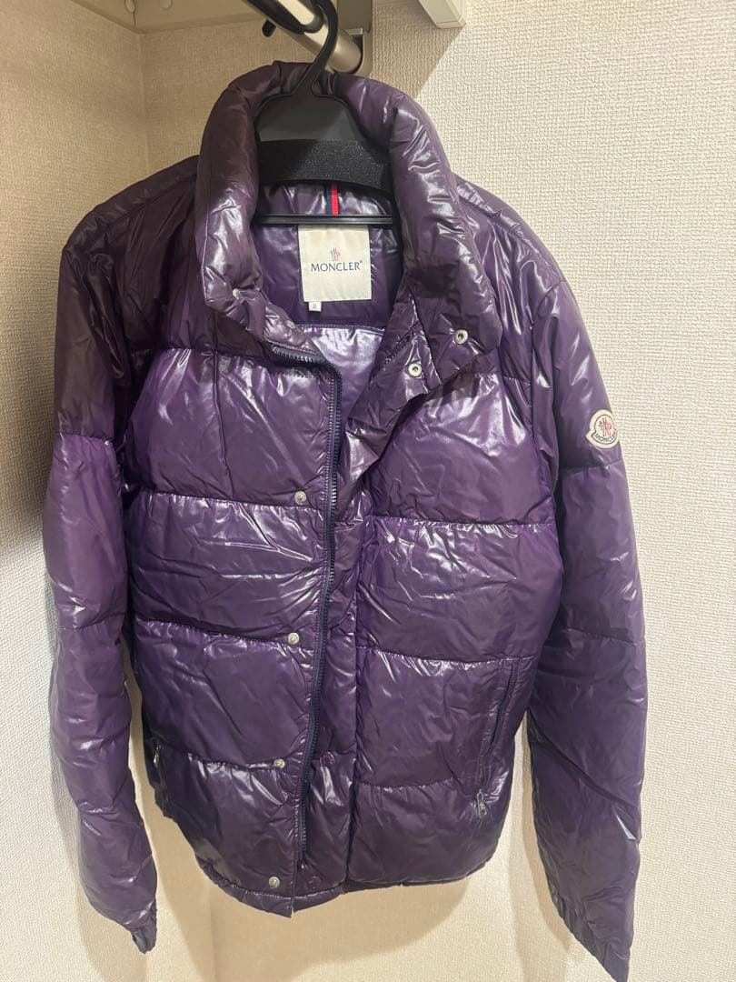 MONCLER パープル ダウンジャケット サイズ2