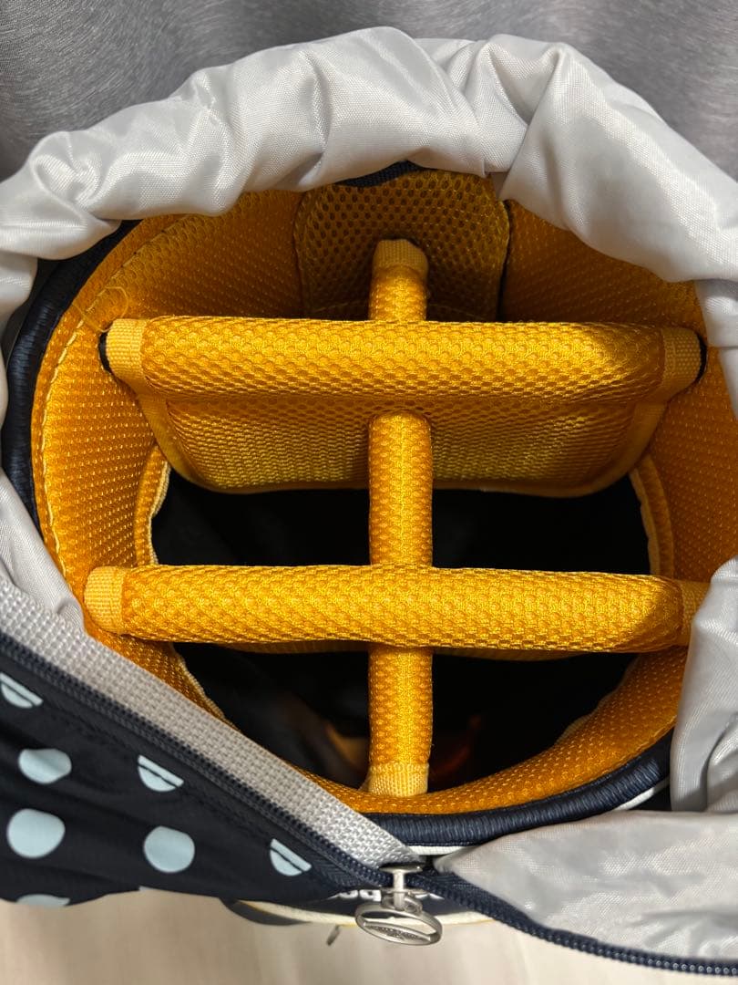 i*a様 新品訳あり　ルコックスポルティフゴルフ　レディスキャディーバック　水玉