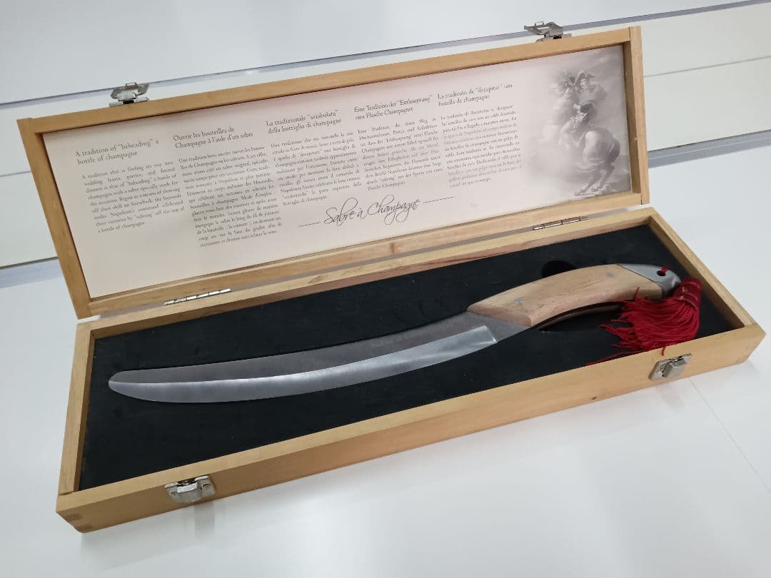 美品　中古　シャンパンサーベル　オープナー　プルテックス/Pulltex