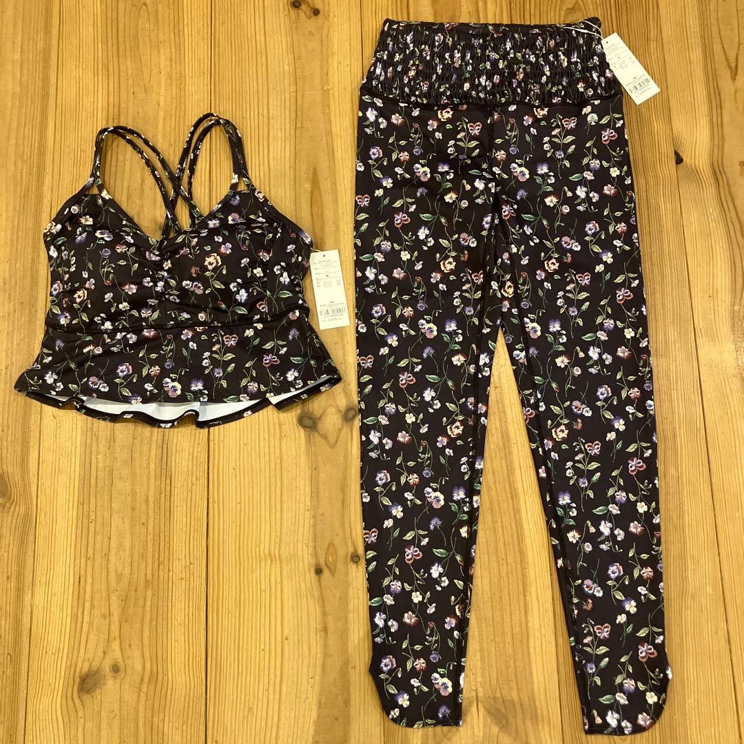 【新品未使用タグ付】新作　SUKALA スプリングフラワーパンジー上下　Mサイズ