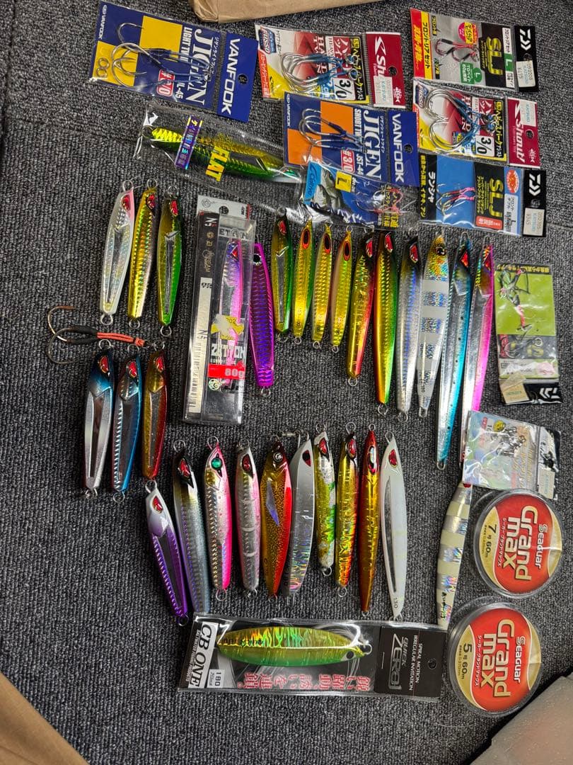 船釣り引退セット　ジギング　頑鉄