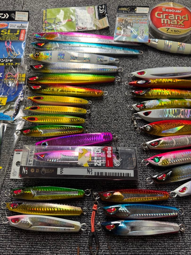 船釣り引退セット　ジギング　頑鉄