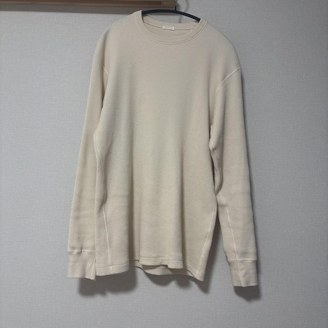 B*m様 COMOLI コットンカシミアワッフル長袖クルー