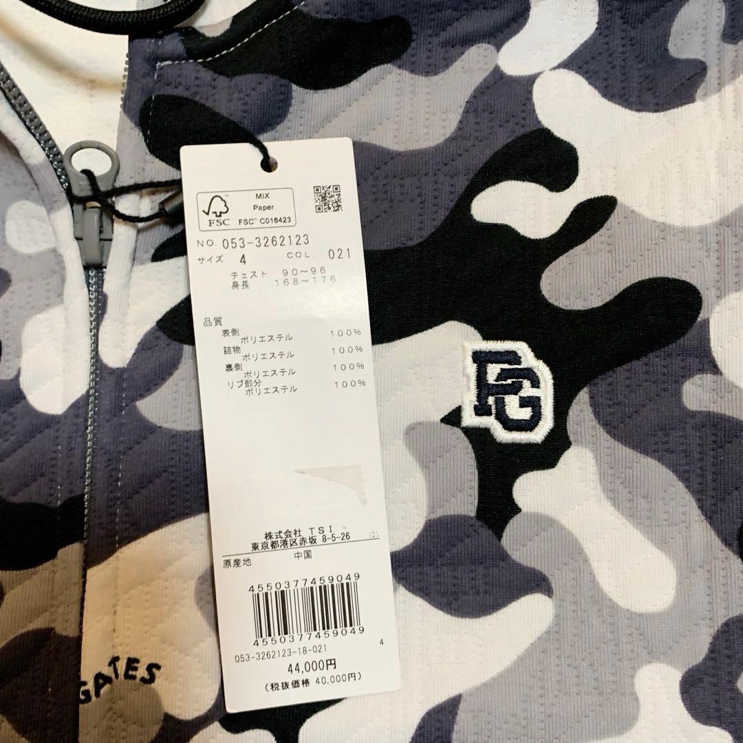 新品■44,000円【パーリーゲイツ 】4/M メンズ　パーカー　ゴルフウェア