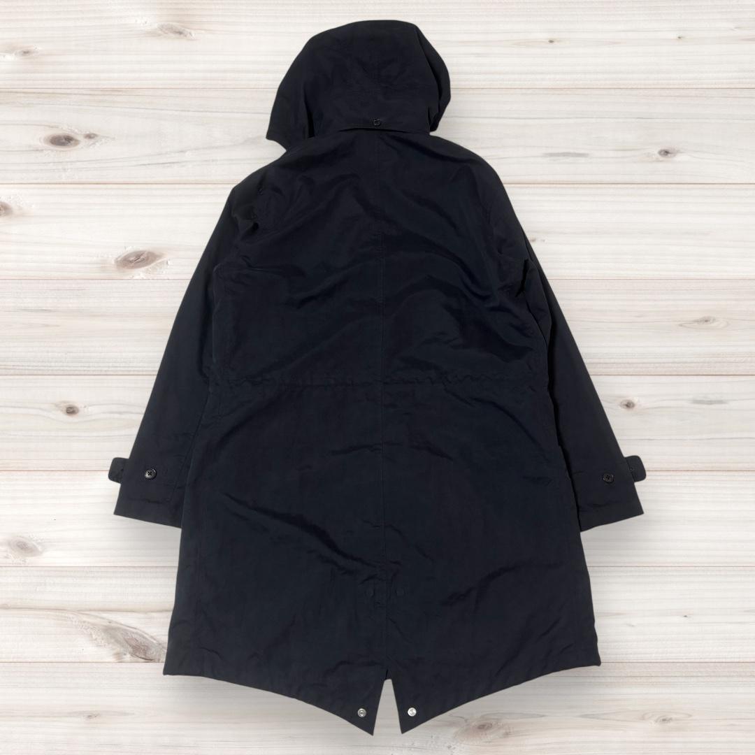 Fred Perry モッズコート 月桂樹 チェック 2way フード M-L