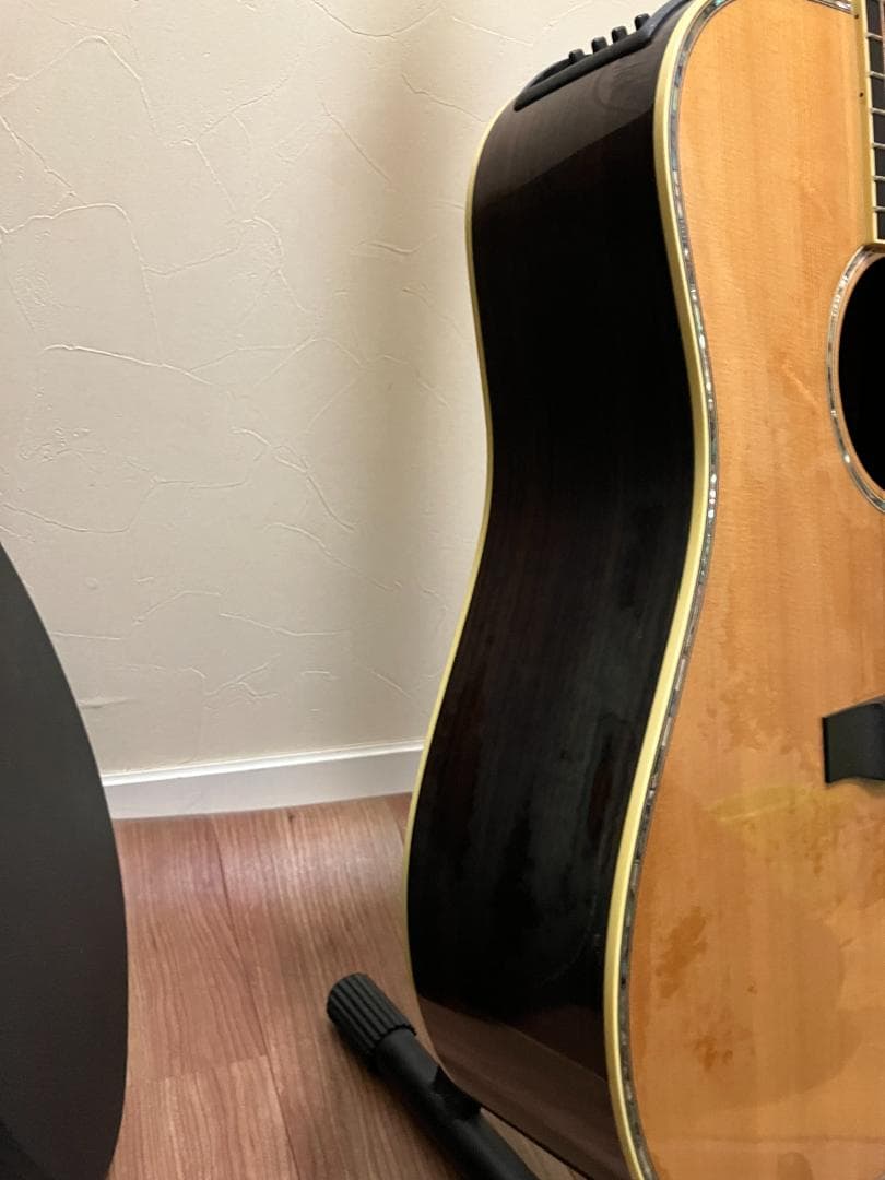 Takamine アコースティックギター ギグバッグ付　塗装浮きアリ