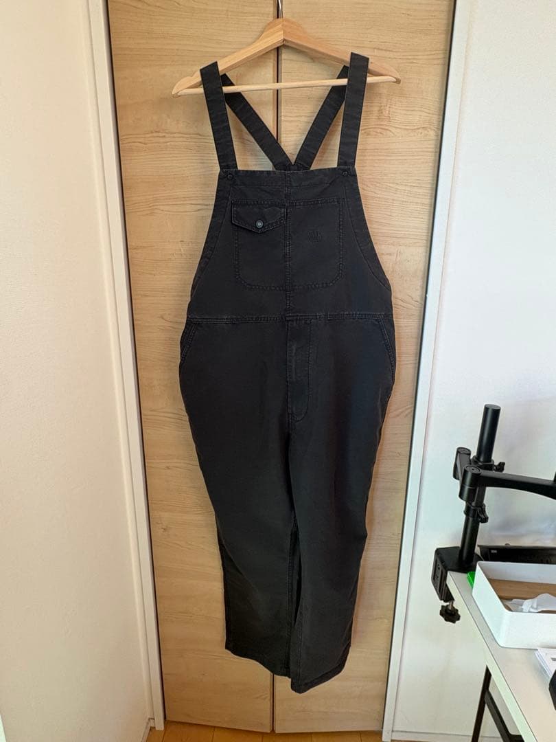 The North Face ブラックオーバーオール NT5256N ナナミカ