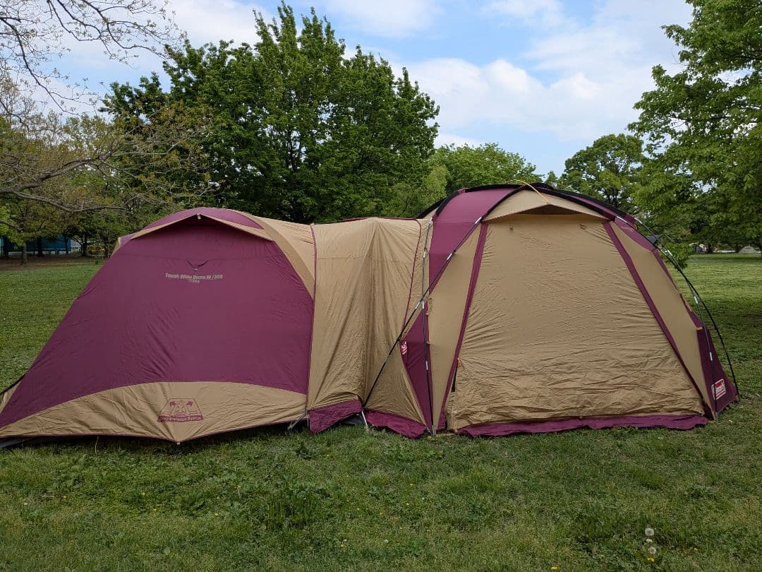 コールマン　タフワイドドームⅣ300&ドームスクリーンタープ380 バーガンディ