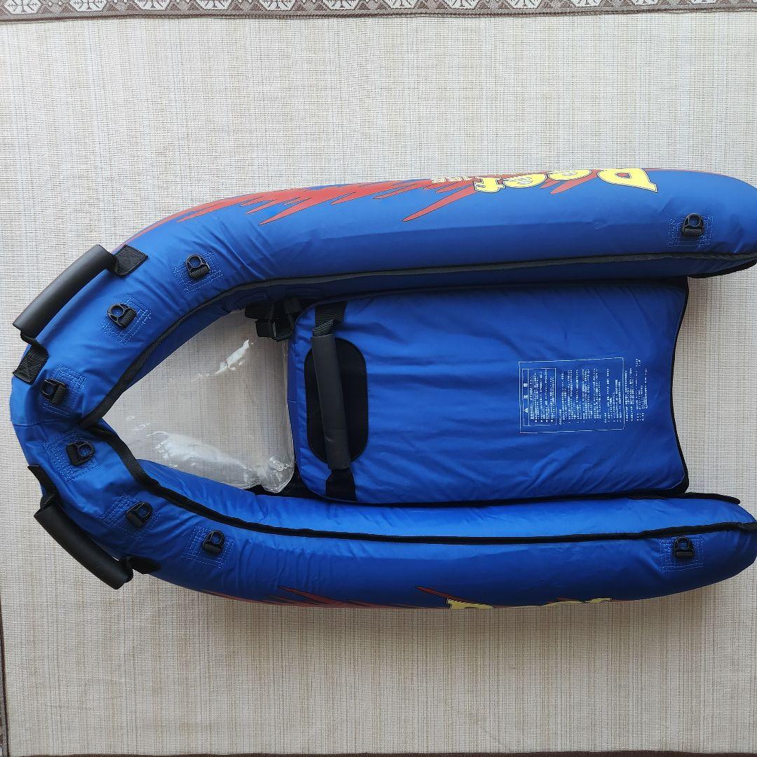 【送料無料】エア式ボディボード二重構造 シュノーケル付 レジャー 海遊び 川遊び