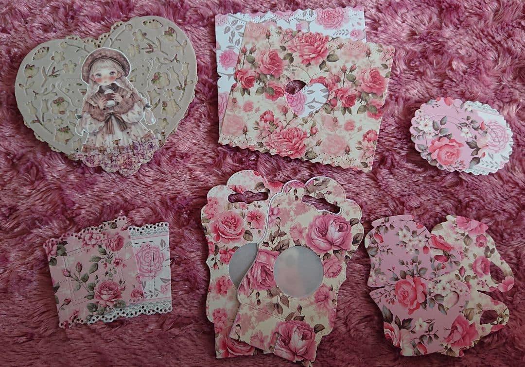 トッパーセット おすそ分けハートポケット 紙ものno.26 カッティングダイ