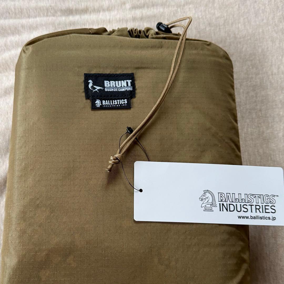 新品 Brunt BALLISTICS 別注 コットアンダーシート チョコチップ