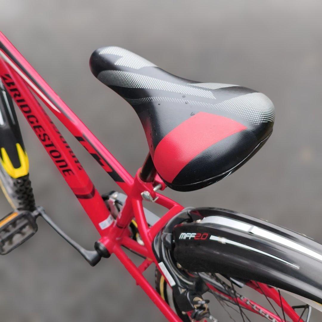 topo様限定★直接受渡★BRIDGESTONE キッズサイクル 赤 24インチ