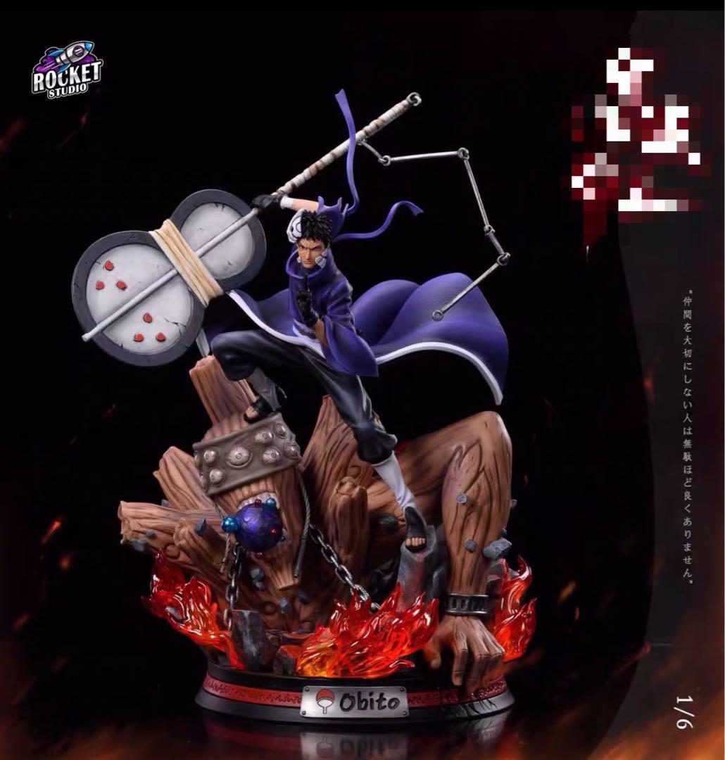 NARUTO ナルト うちはオビト 1/6 ガレージキット ガレキ スタチュー④