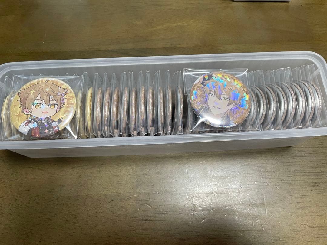 伏見ガク ハピトリ クリスマス 缶バッジ