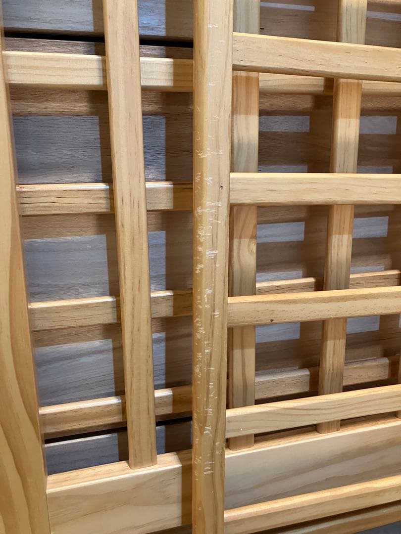 【送料込み】ベビーベッド　カトージ　ハイシート　ナチュラル　引き取りは5555円