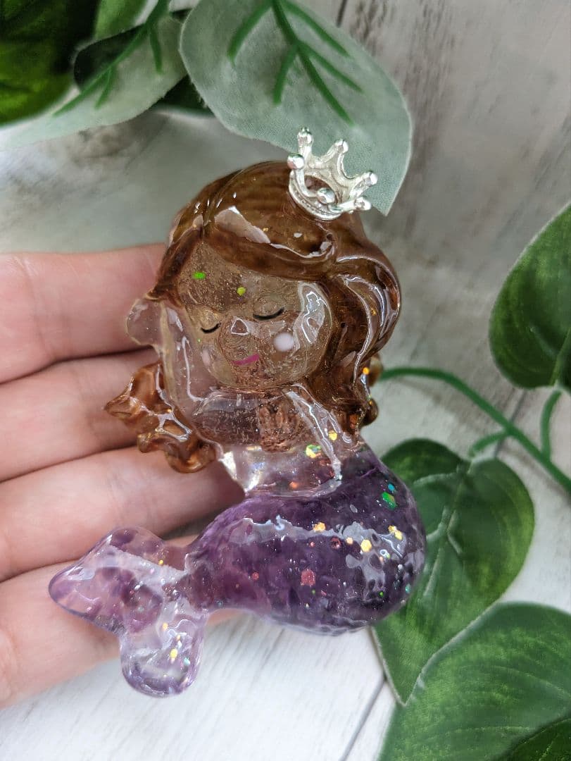 【やま】ひまわりカラーのお花ちゃん形オルゴナイト☆他８点